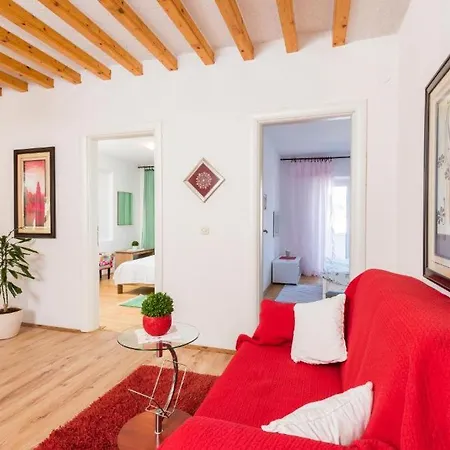 Daire Sunset House With Seaview Hvar Town